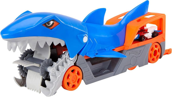 Hot Wheels City Shark Chomp Transporter - Vehicle Play Set, Action Packed Fun