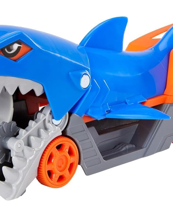 Hot Wheels City Shark Chomp Transporter - Vehicle Play Set, Action Packed Fun