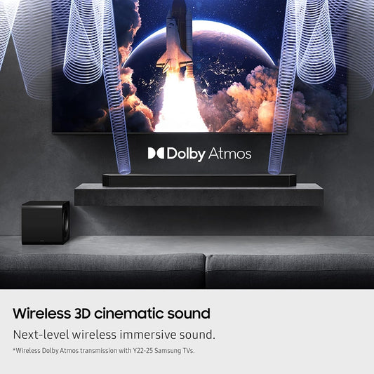 Samsung HW-Q990F/XU 11.1.4 Wireless Sound Bar with Dolby Atmos
