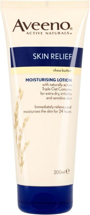 6 x Aveeno Skin Relief Moisturising Lotion, 200ml - Pack of 6