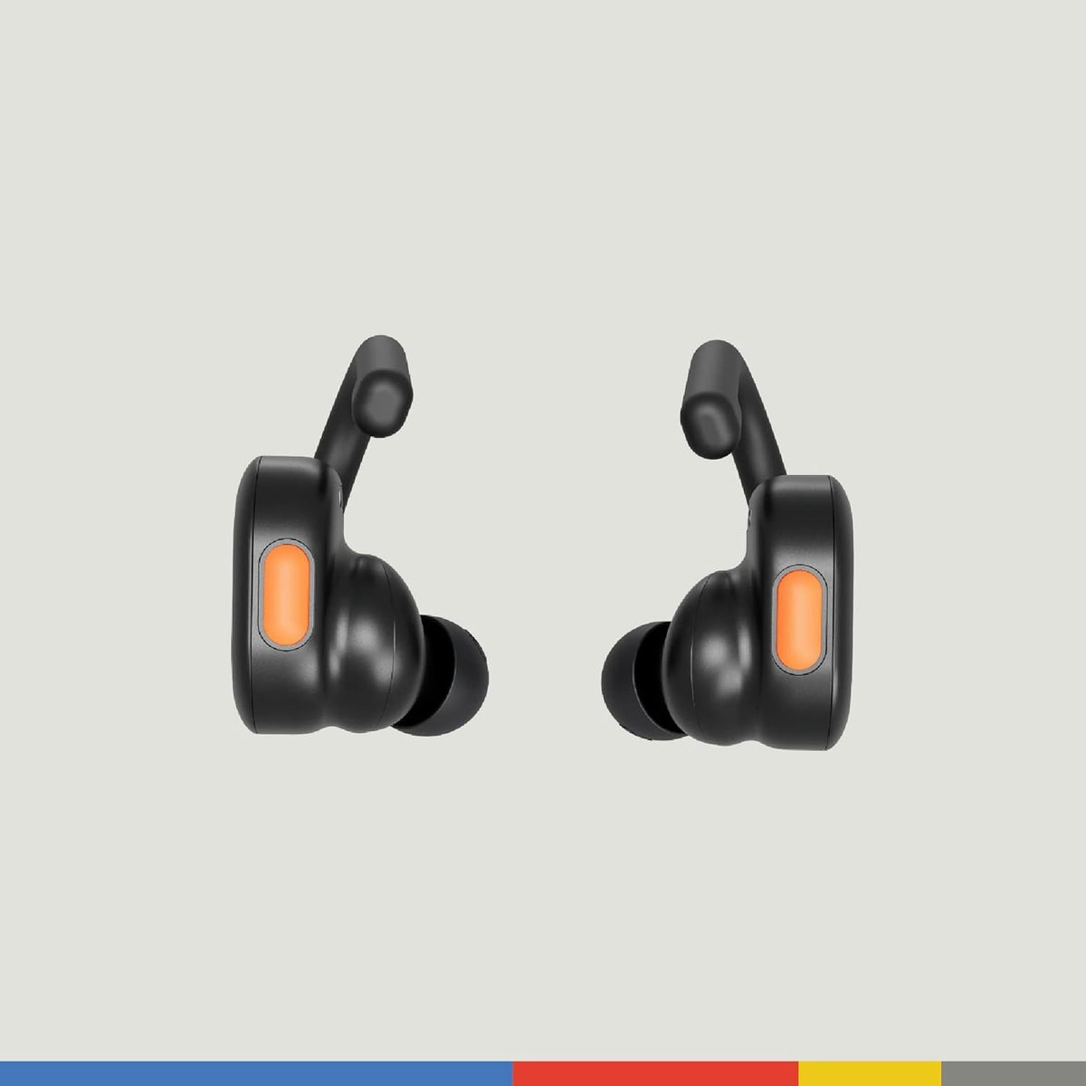 Skullcandy Push Active Wireless Bluetooth Sports Earbuds - True Black & Orange
