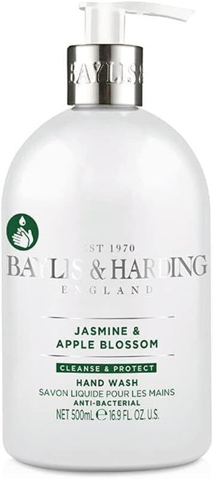 Baylis & Harding Jasmine Apple Blossom Hand Wash 500ml x3, Refreshing