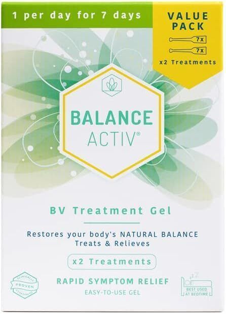 Balance Activ Gel - Bacterial Vaginosis Treatment for Women - Pack of 14,