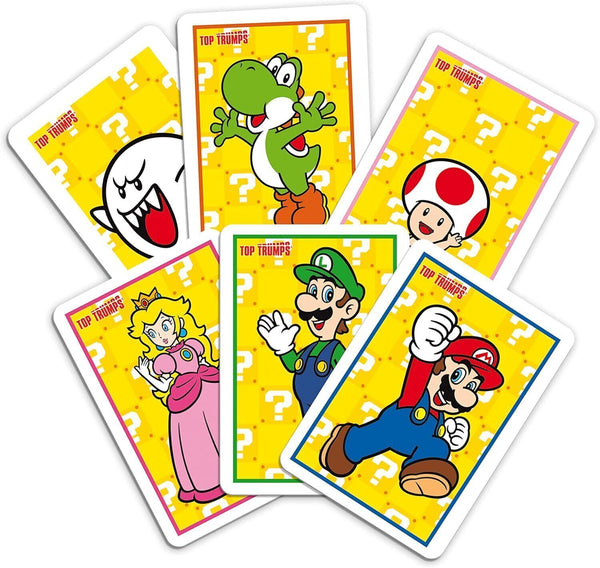 TOP TRUMPS Match Super Mario Card Game Family Fun