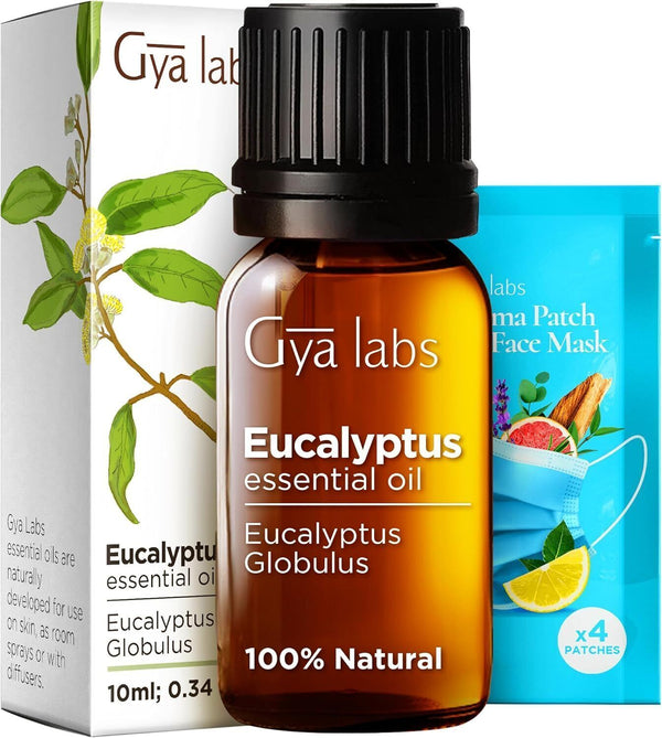 Eucalyptus Essential Oil 10ml - 100% Pure,Undiluted Skin and Relaxation EXP 09/2