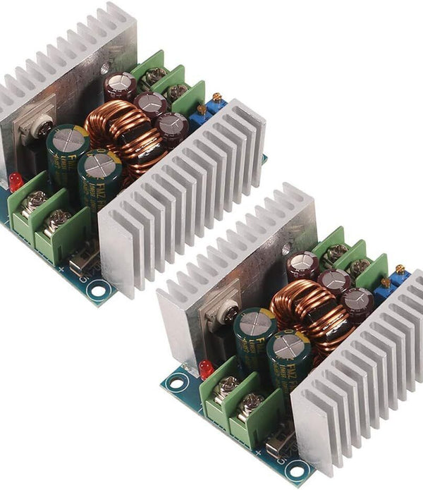 ALMOCN 2PCS 20A 300W Adjustable DC Step Down Power Supply Module