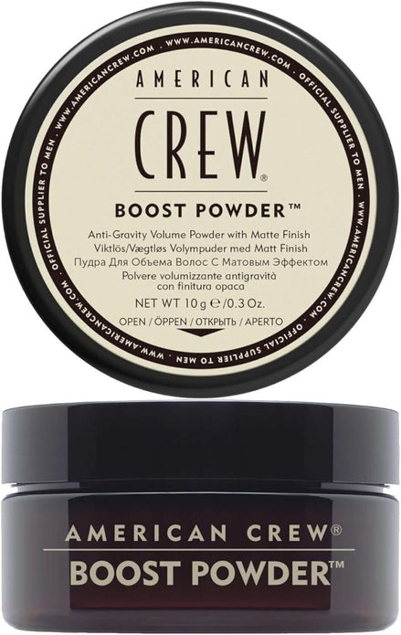 American Crew Volume Boost Hair Powder 10g x2 - Matte Finish, Paraben-Free