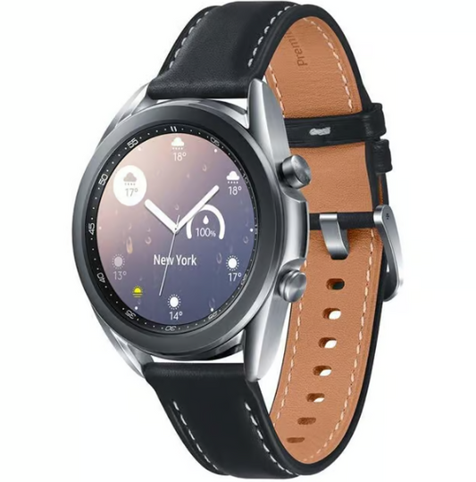 Samsung Galaxy Watch3 Stainless Steel 41mm, Mystic Silver (UK Version)