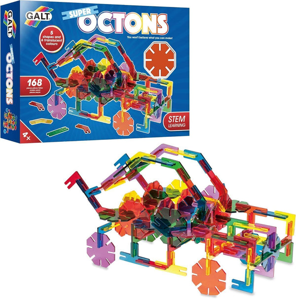 Galt Toys, Super Octons, Construction Toy, Ages 4 Years Plus - BRAND NEW