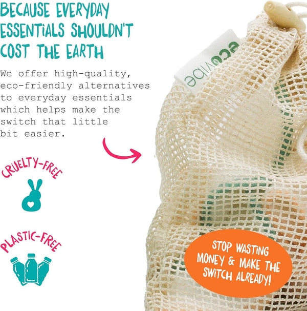 ecovibe reusable makeup remover pads and glass jar set