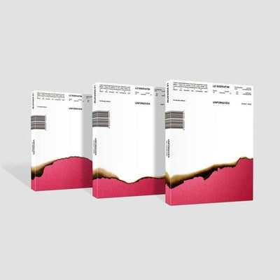 LE SSERAFIM Unforgiven 1st Studio Album DEWY SAGE Ver + Store Gift