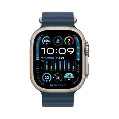 Apple Watch Ultra 2 (GPS+Cellular, 49mm) Titanium Case + Blue Ocean Band