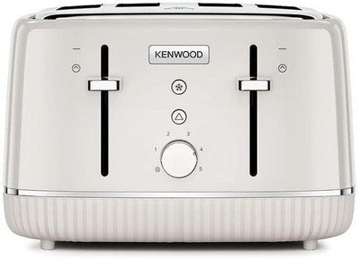 Kenwood Elegancy TFP10.A0CR 4-Slice Toaster, 190 X 290 X 270mm, Cream