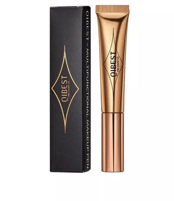 Qibest Liquid Highlighter Makeup Pen Grey Brown