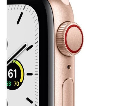 Apple Watch SE (GPS+Cellular, 40mm) Gold Aluminium Case + Pink Sands Strap