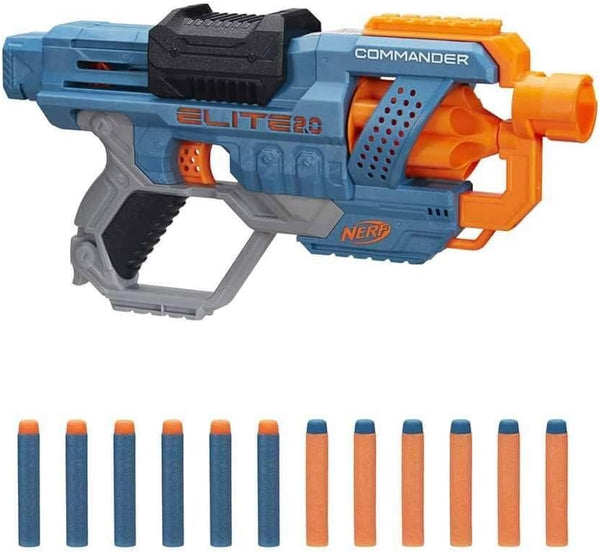 Nerf Elite 2.0 Commander RD-6 Blaster - NEW DAMAGED BOX - Rebx.co.uk