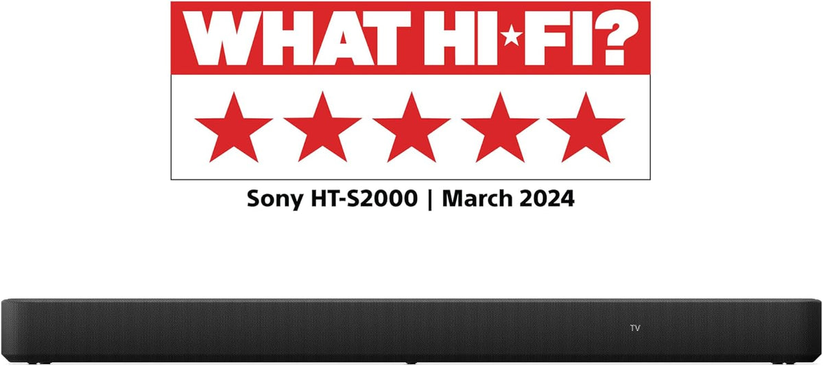 SONY HT-S2000 3.1 All-in-One Sound Bar with Dolby Atmos & DTS Virtual:X