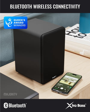 Majority D70X Active Bluetooth Bookshelf Speakers