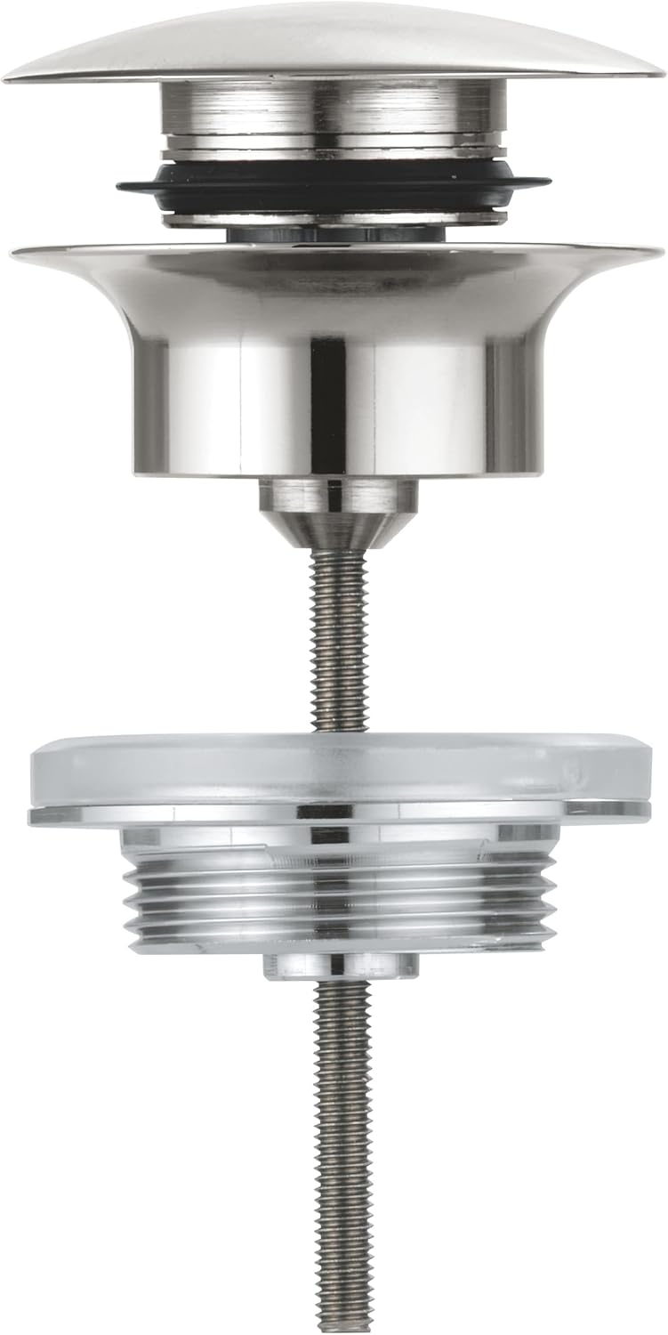 Grohe 65807DC0 Drain Replacement Part, Super Steel Finish