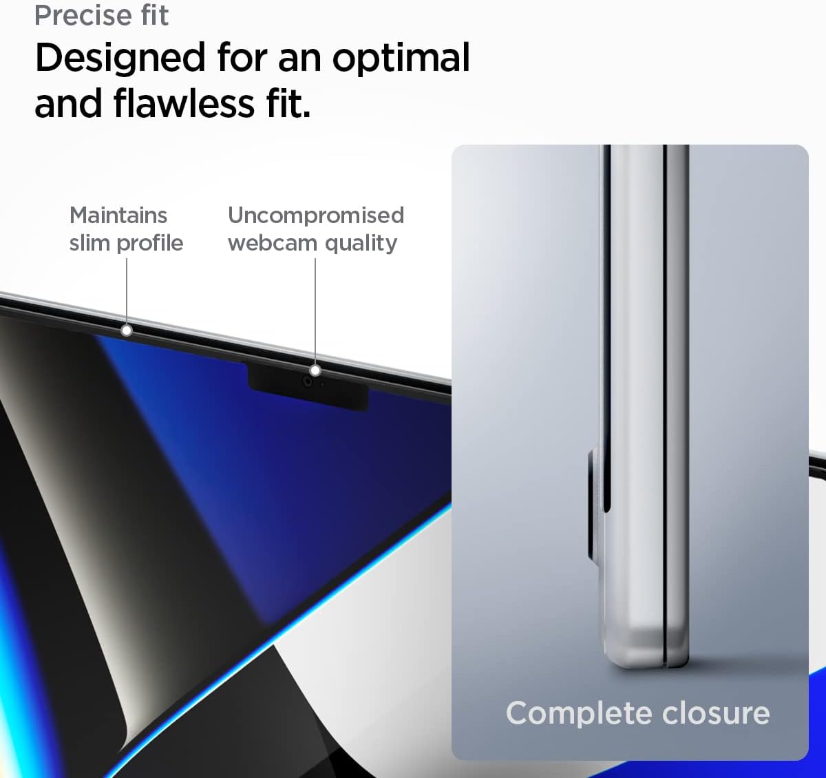 Spigen GlasTR Slim Screen Protector for MacBook Pro 14-inch