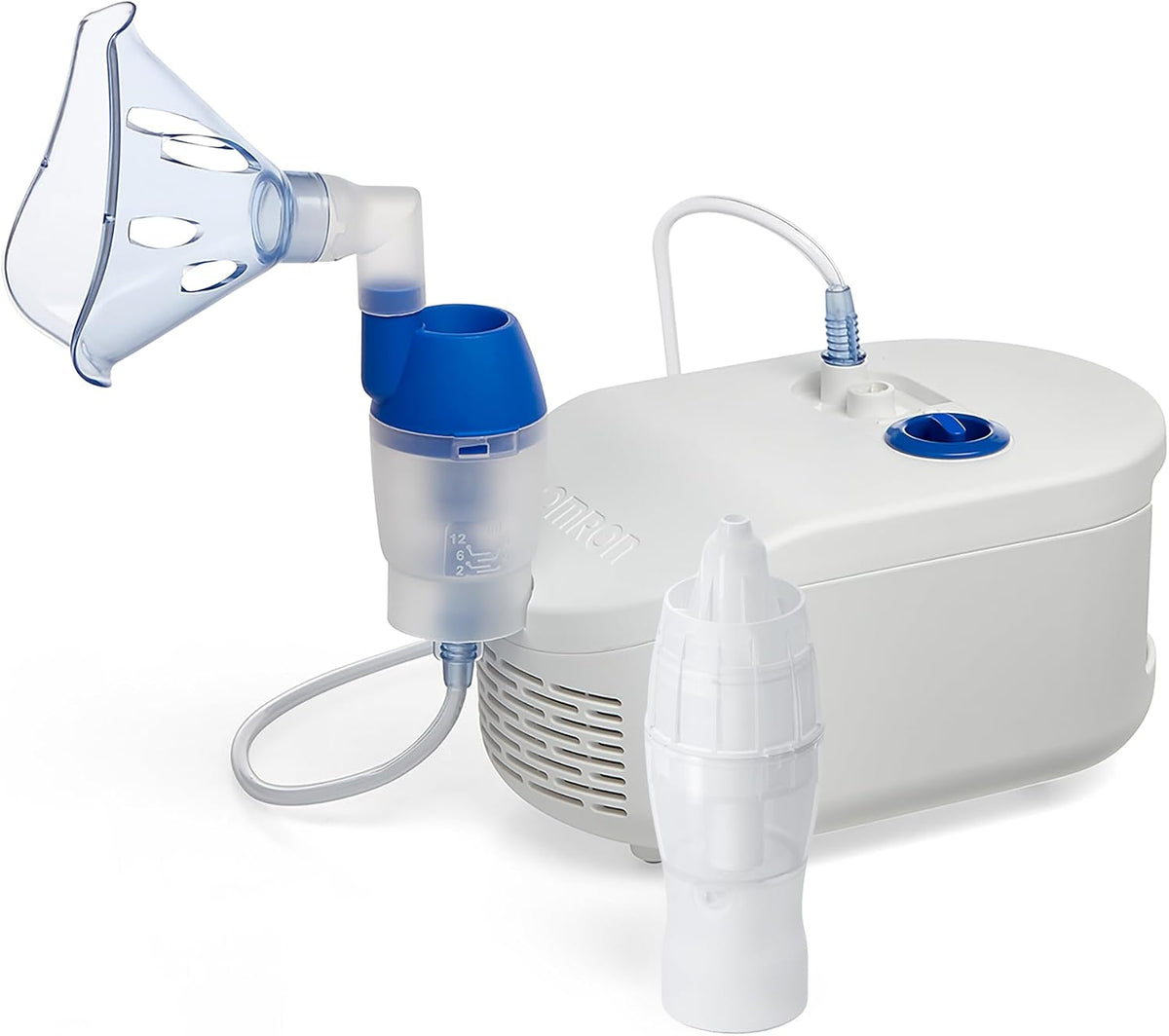 OMRON C102 2-in-1 Nebuliser with Nasal Shower, Adults & Kids