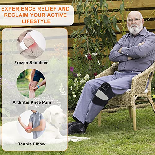 Hongjing Heated Knee Massager Shoulder Elbow Brace Pain Relief
