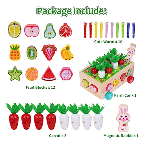 Toddlers Montessori Wooden Shape Sorting Toy Age 2 3 4 Years Learning Game - view 2