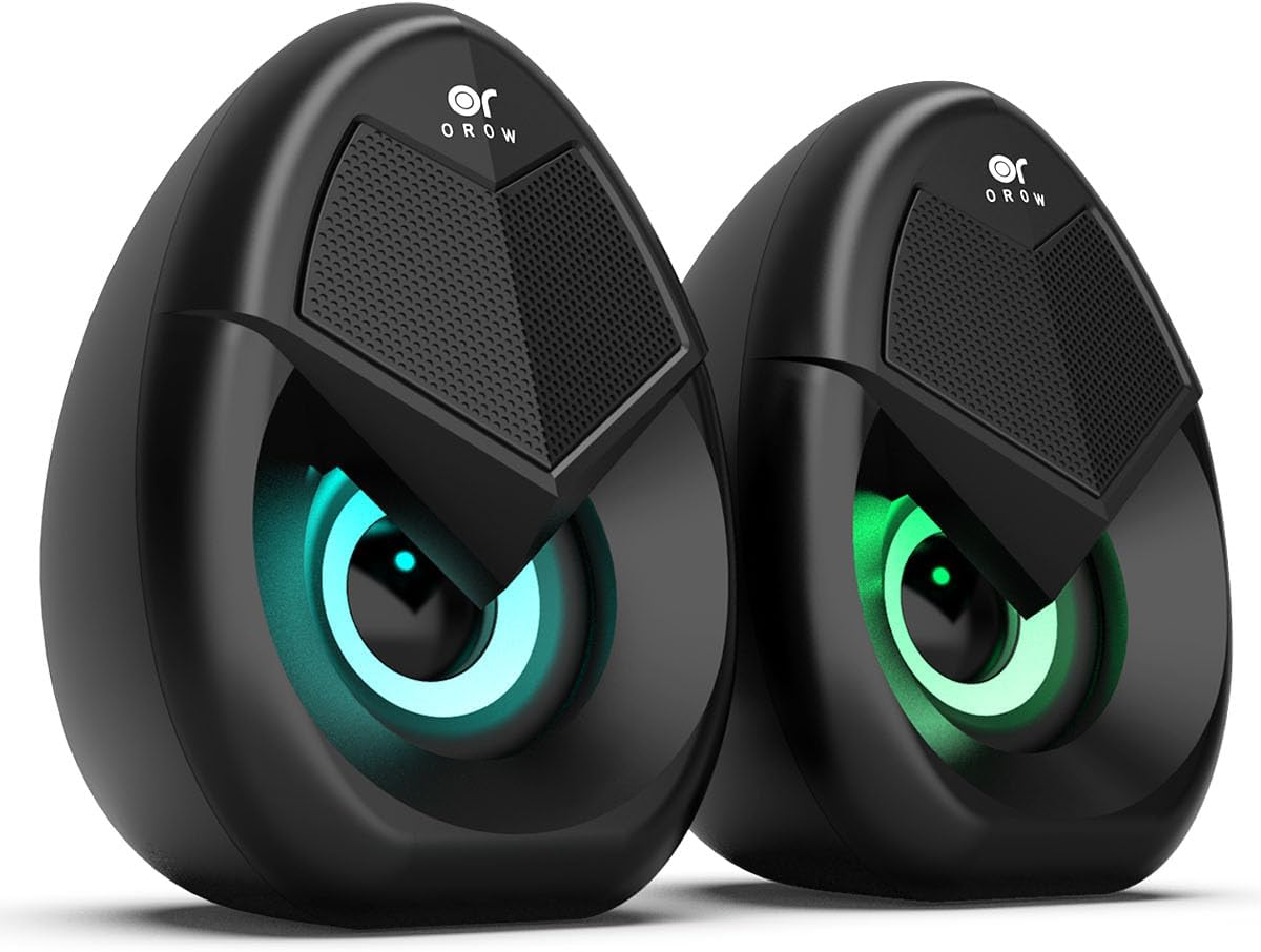 OROROW PC S208 Mini Computer Speakers