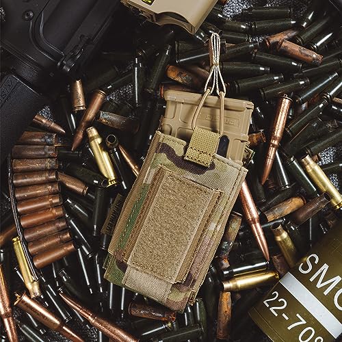 Excellent Elite Spanker Single Mag Pouch Open Top Elastic Multicam M4 AK - view 6