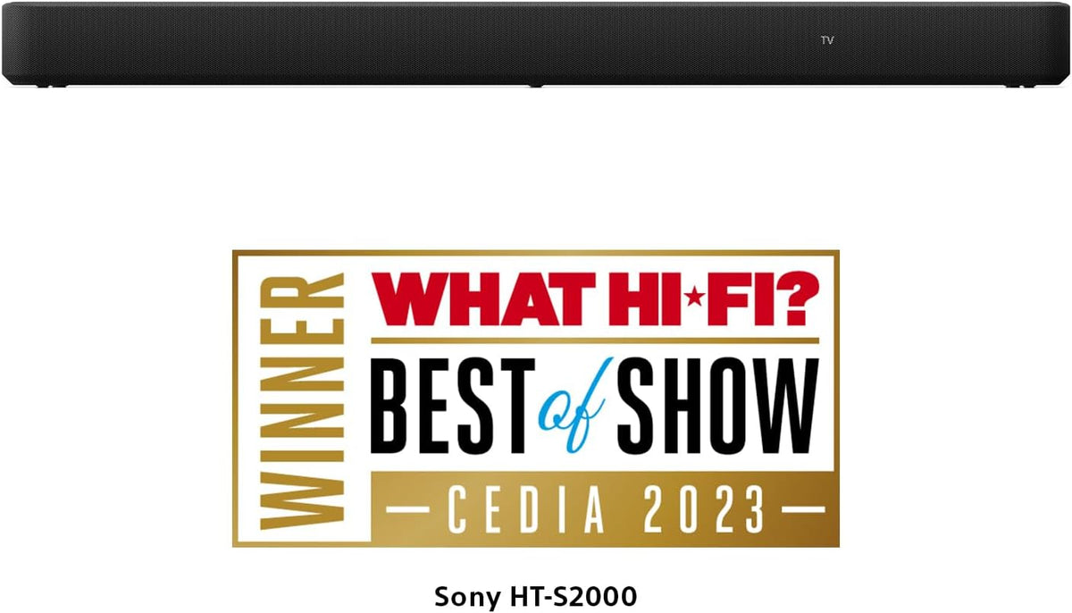 SONY HT-S2000 3.1 All-in-One Sound Bar with Dolby Atmos & DTS Virtual:X