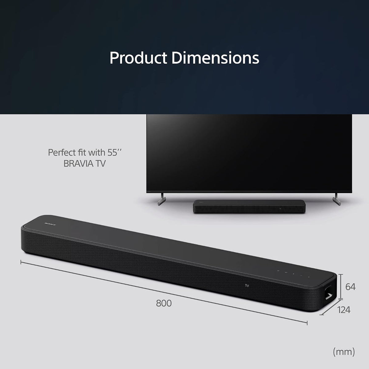 Sony HT-S2000 3.1 All-in-One Sound Bar Dolby Atmos DTS Virtual:X Soundbar