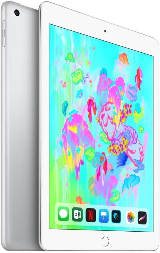 Apple iPad 9.7-inch 6th Gen (2018) Silver 128GB Wi-Fi Tablet