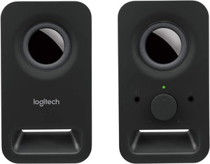 Logitech Z150 PC Speakers, Stereo 6W, UK Plug - Black