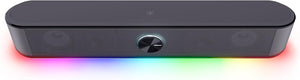 Trust GXT 1619 Rhox RGB Soundbar, PC Speakers, 12W, USB, 3.5mm Jack, Black/Grey