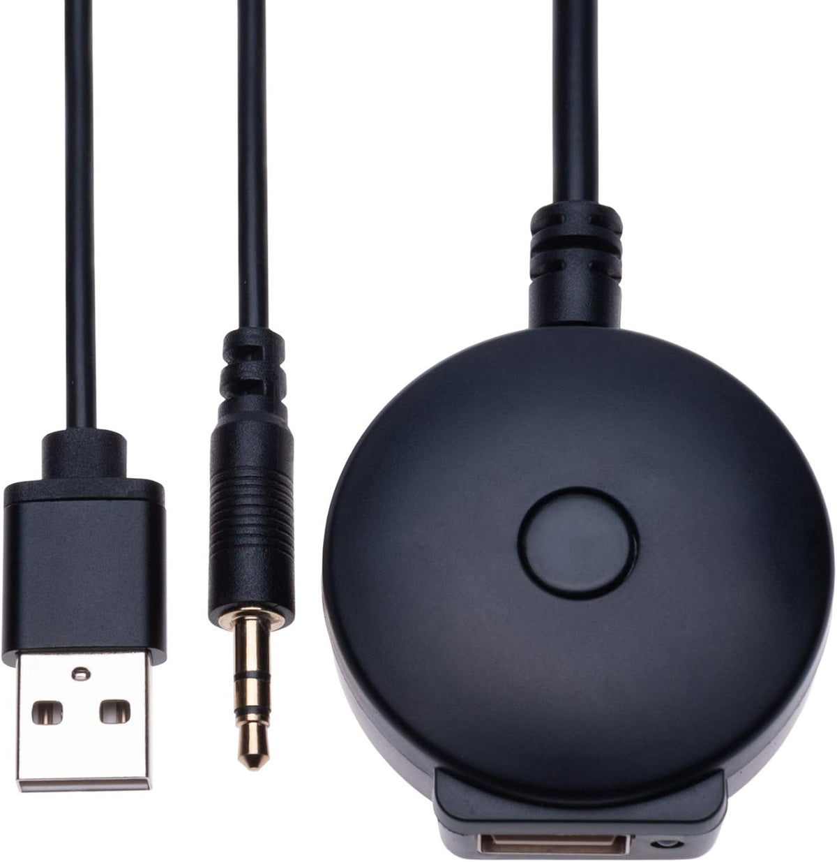 Car Bluetooth Audio Cable USB/3.5mm AUX Adapter for BMW 1-7 Series, X1-X6, Mini
