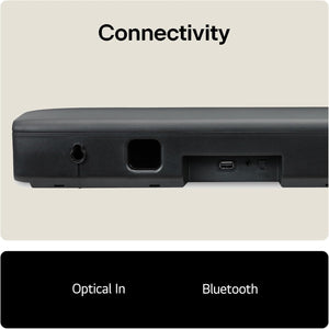LG SQM1 2.0 Channel Compact TV Sound Bar Soundbar Home Cinema Speaker - Black 7