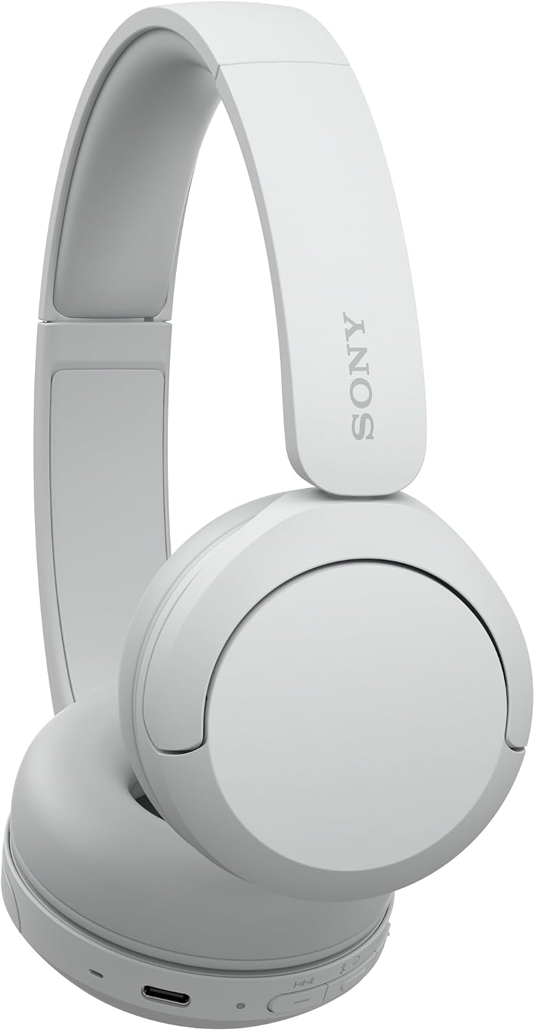 Sony WH-CH520W Wireless Bluetooth Headphones - White