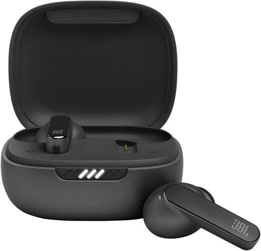 JBL Live Pro 2 True Wireless Bluetooth In-Ear Earbuds Noise Cancelling - Black