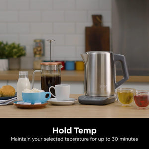 Ninja KT201UK Perfect Temperature Jug Kettle - Stainless Steel
