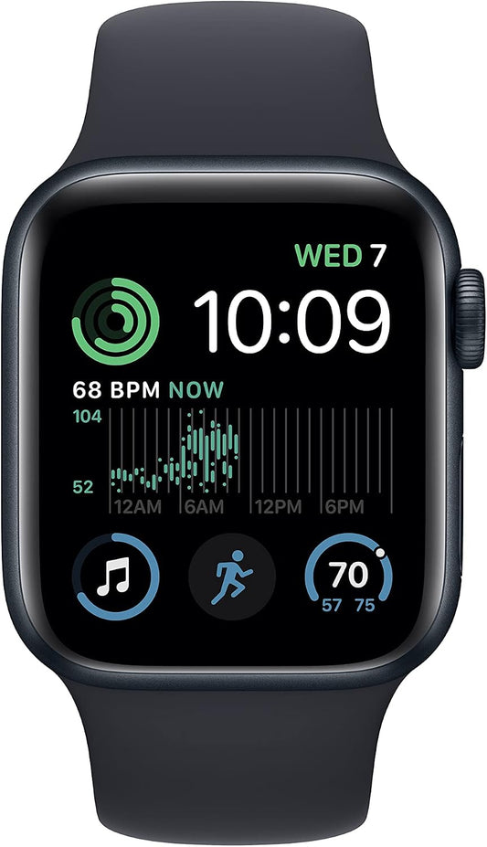 Apple Watch SE2 (GPS, 40mm) Midnight Aluminium Case + Midnight Strap
