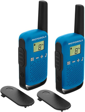 Motorola T42 Talkabout PMR446 2-Way Walkie Talkie Radios (Pack of 2) - Blue