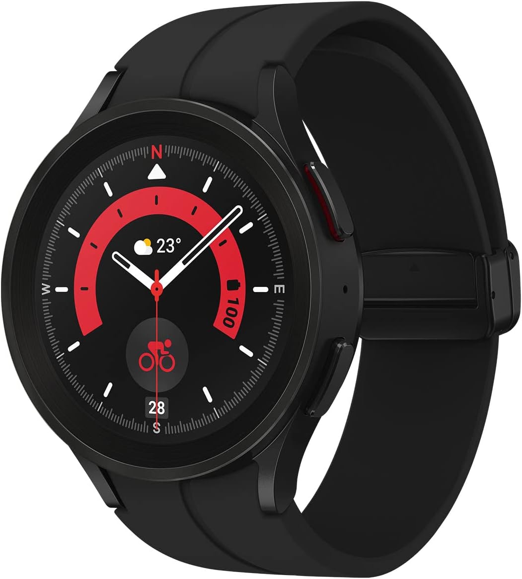 Samsung Galaxy Watch5 Pro Bluetooth 45mm Black Titanium Smartwatch