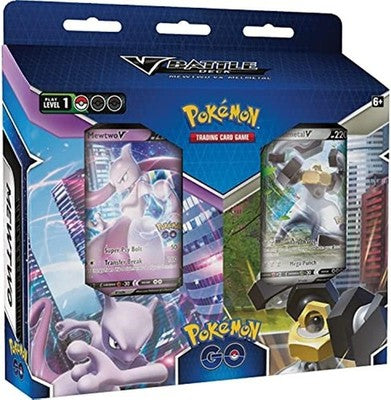 Pokemon GO V Battle Deck Bundle Mewtwo vs Melmetal 2x 60 Card Decks & Boosters
