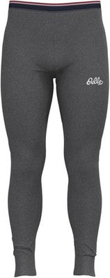 Odlo Women's Active Warm Eco Long Pants Steel Grey Melange Large