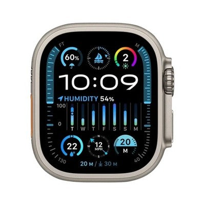 Apple Watch Ultra 2 (GPS+Cellular, 49mm) Titanium Case + Blue Ocean Band