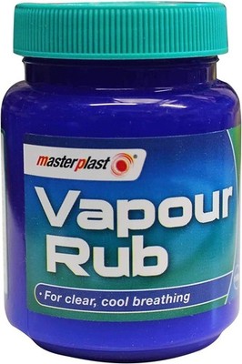 Masterplast Vapour Rub - Clear, Cool Breathing, 100G