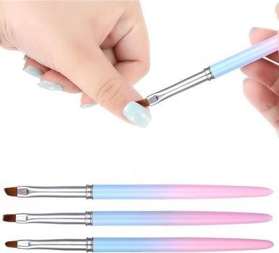 Amaxiu Nail Art Clean-Up Brushes - 5Pcs Professional Polish Mistake Tools