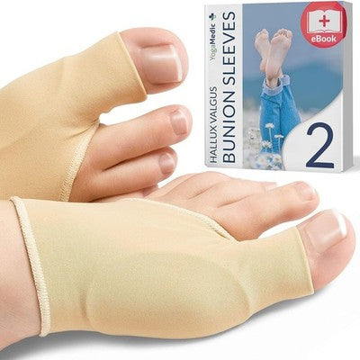 Yogamedic Hallux Valgus Socks Toe Relief & Hammer Toe Correction, L/Xl