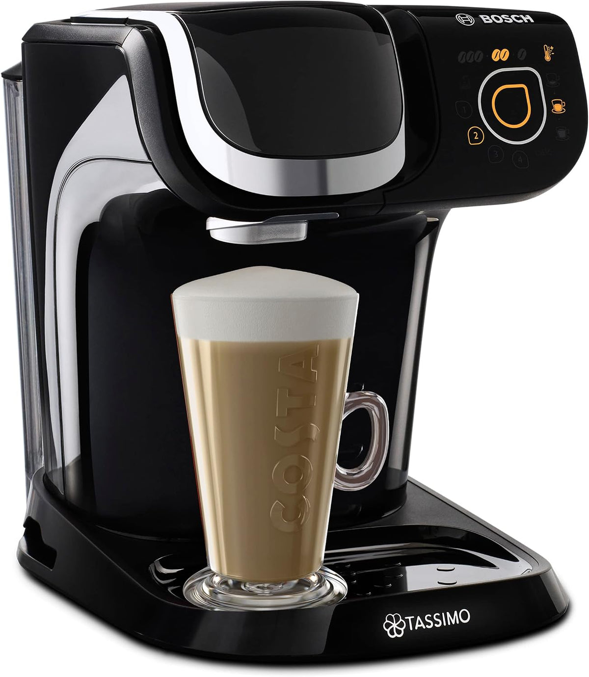 Tassimo by Bosch My Way 2 TAS6502GB Coffee Machine, 1500W, 1.3L - Black