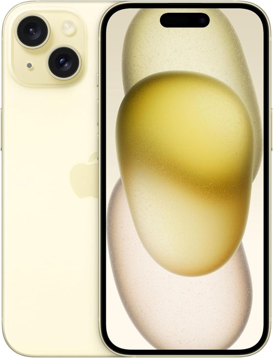 Apple iPhone 15 256GB Yellow Unlocked & SIM Free Smartphone